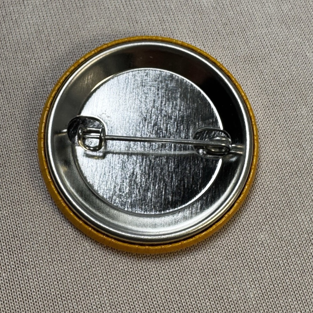Yellow Double‎ Cactus Microsoft Pinback Button - Picture 4 of 4